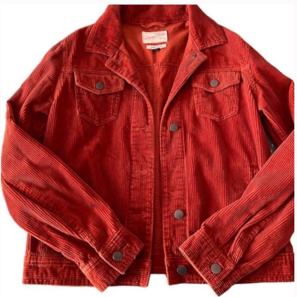 Stretch Christopher & banks corduroy button up jacket